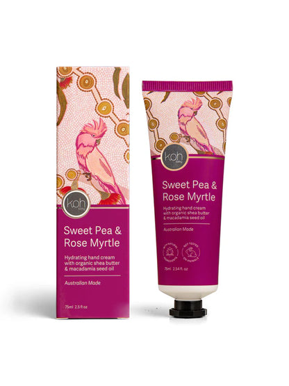 Sweet Pea and Rose Myrtle Hand Cream