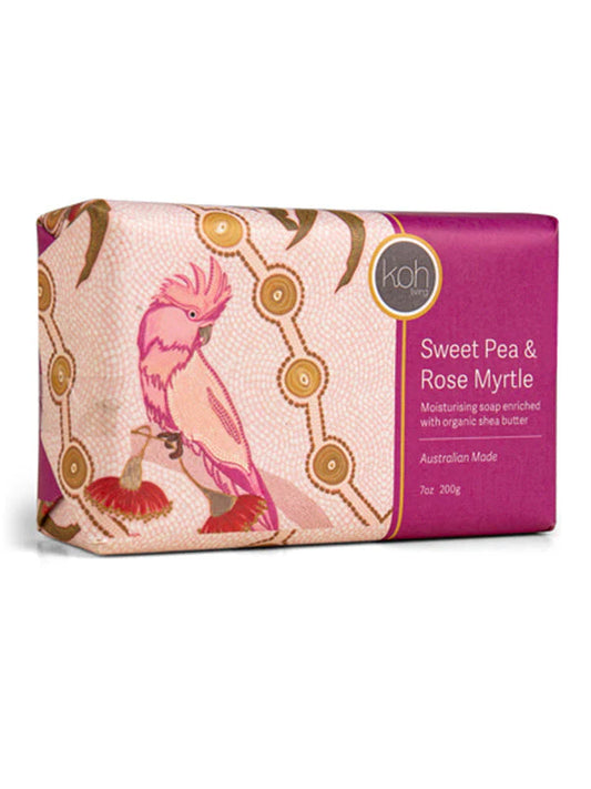 Sweet Pea & Rose Myrtle Soap