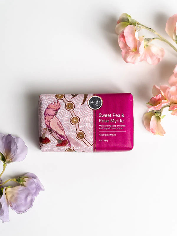 Sweet Pea & Rose Myrtle Soap