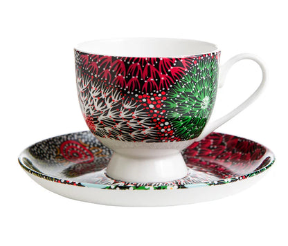 Coral Hayes Teacup and Saucer