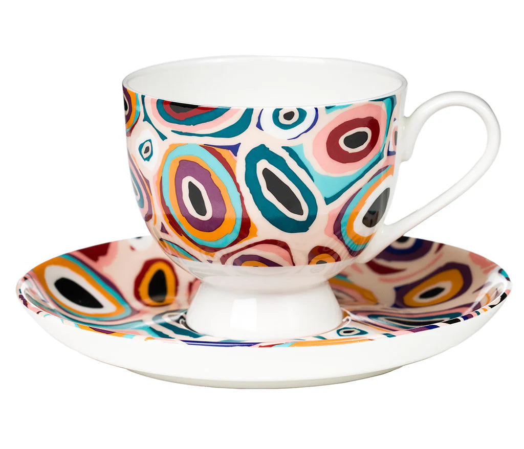 Gladys Kuru Bidu Teacup & Saucer