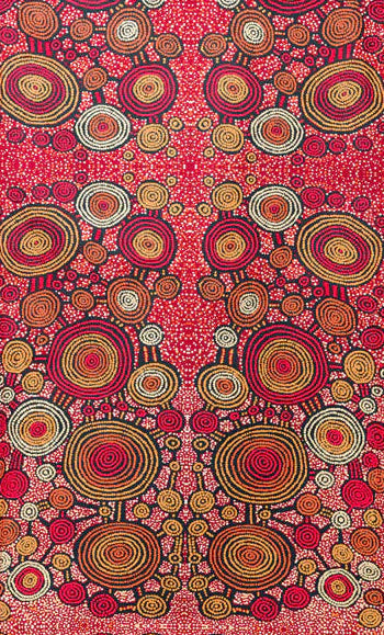 Teddy Jakamarra Gibson Tea Towel